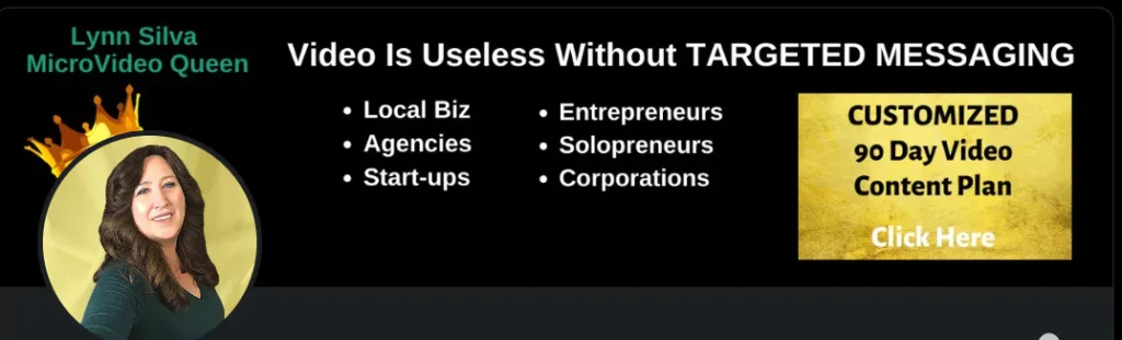 LinkedIn Banner of a video professional on