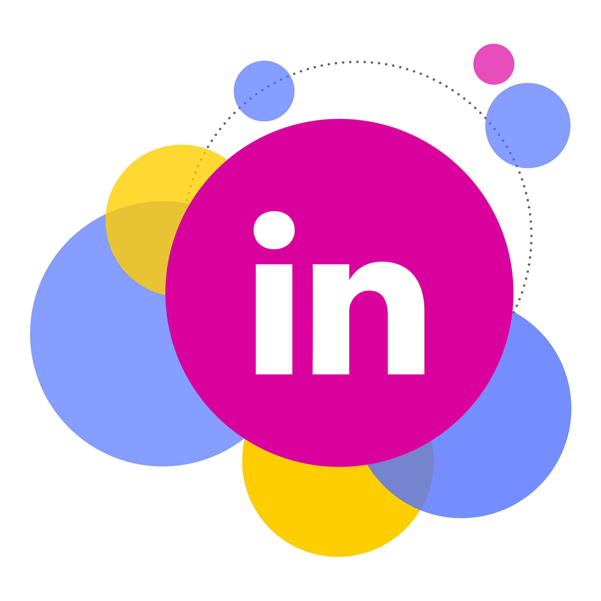 Linkedin is colorful