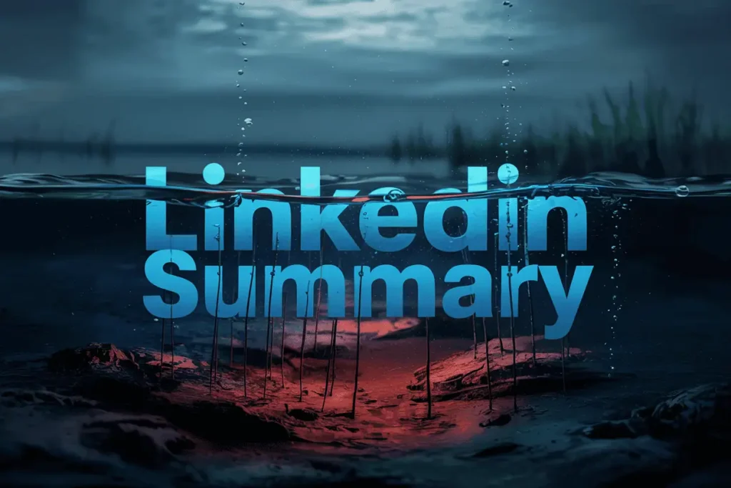 Your LinkedIn Summary is Sinking